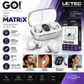 Auriculares Inalámbricos GO! TWS Matrix con Display LED y Control Touch