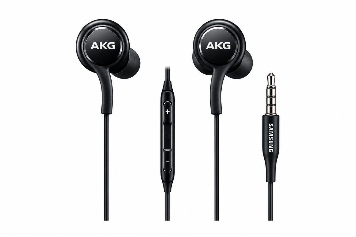 Auriculares Samsung AKG Galaxy S10+ con Micrófono – Jack 3.5 mm
