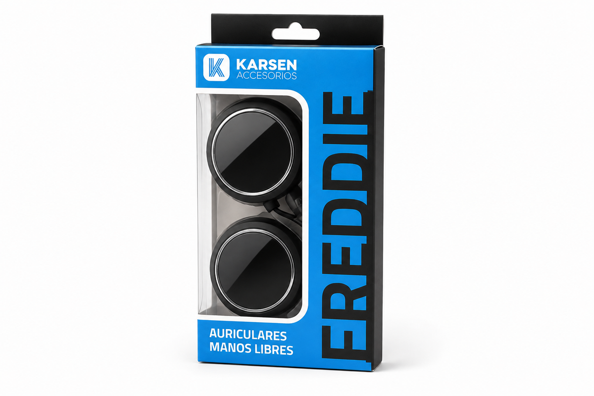 Auriculares Manos Libres Karsen Freddie con Micrófono – Jack 3.5 mm