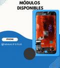 Modulo iphone 8 plus color negro Incell