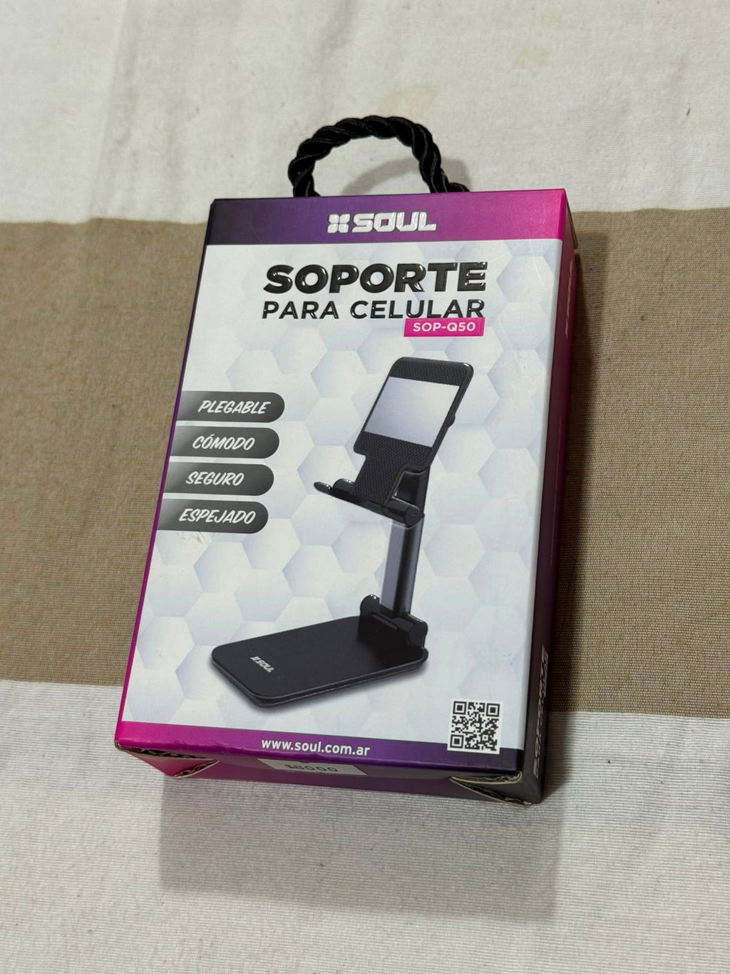 Soporte para Celular SOUL SOP-Q50 – Plegable y Ajustable