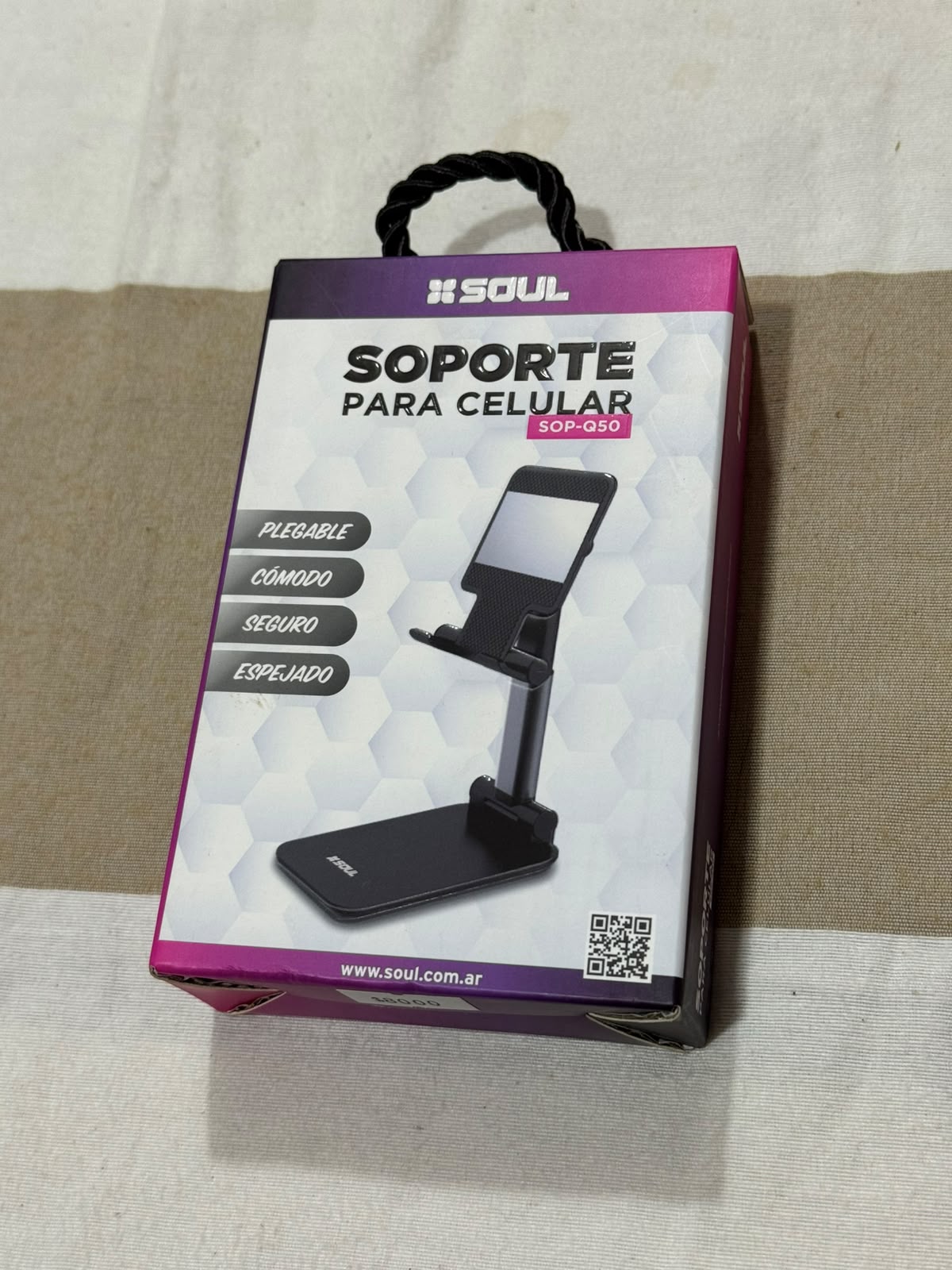 Soporte para Celular SOUL SOP-Q50 – Plegable y Ajustable
