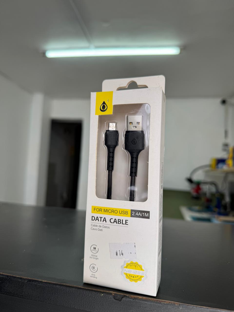 Cable Micro USB a USB-A 1 Metro 2.4A – Carga y Datos