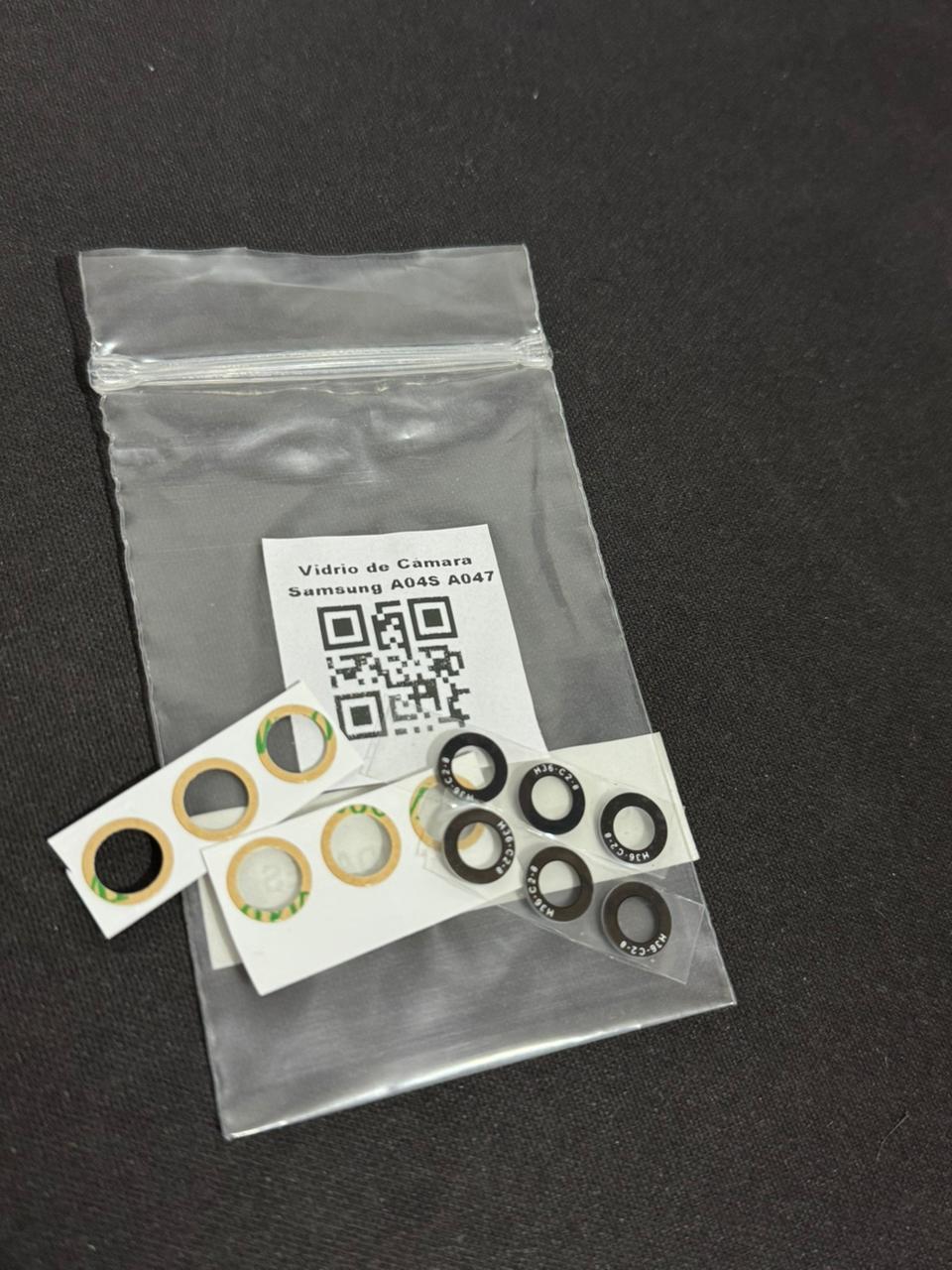Kit 3 Vidrios Lente de Cámara Samsung Galaxy A04s A047
